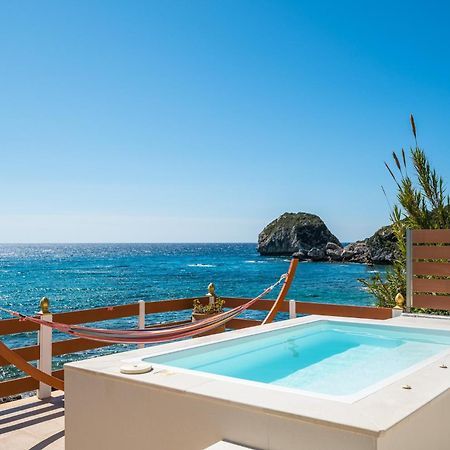 Villa Renata & Villa Filippos With Private Plunge Pool By Konnect Agios Gordios  Ngoại thất bức ảnh