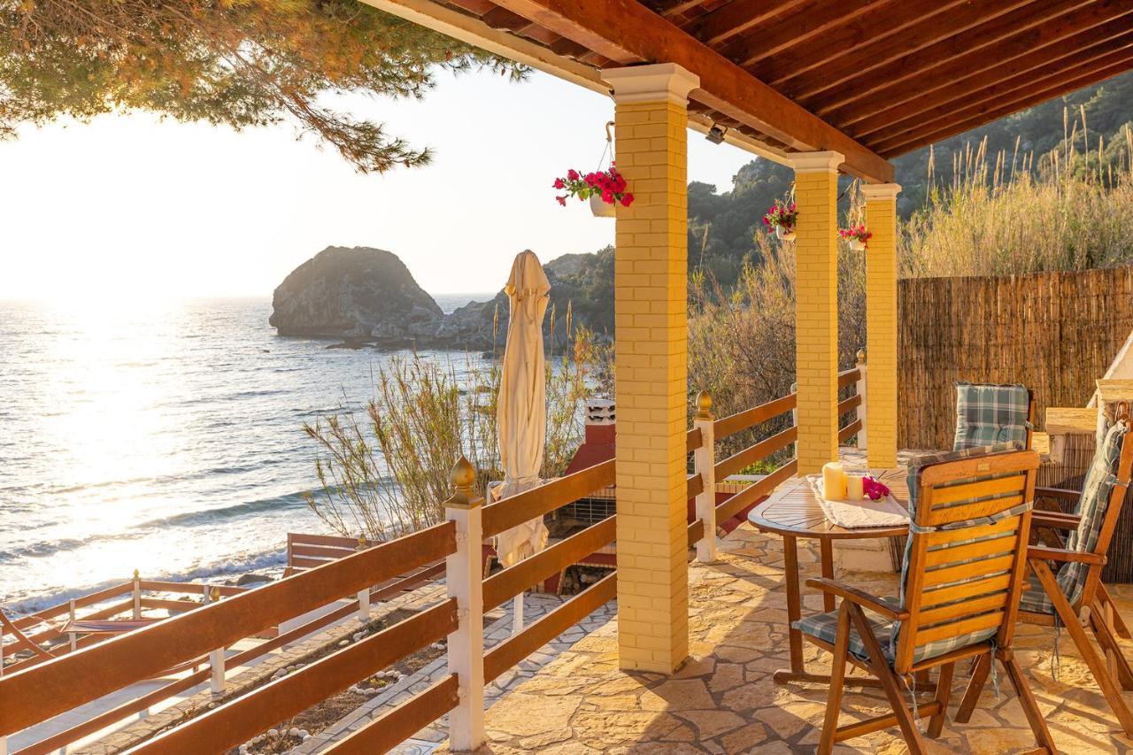 Villa Renata & Villa Filippos With Private Plunge Pool By Konnect Agios Gordios  Ngoại thất bức ảnh
