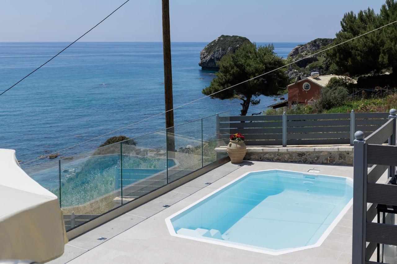 Villa Renata & Villa Filippos With Private Plunge Pool By Konnect Agios Gordios  Ngoại thất bức ảnh