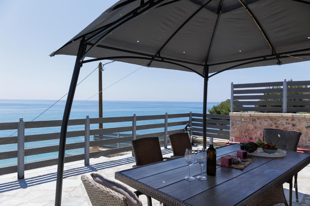 Villa Renata & Villa Filippos With Private Plunge Pool By Konnect Agios Gordios  Ngoại thất bức ảnh