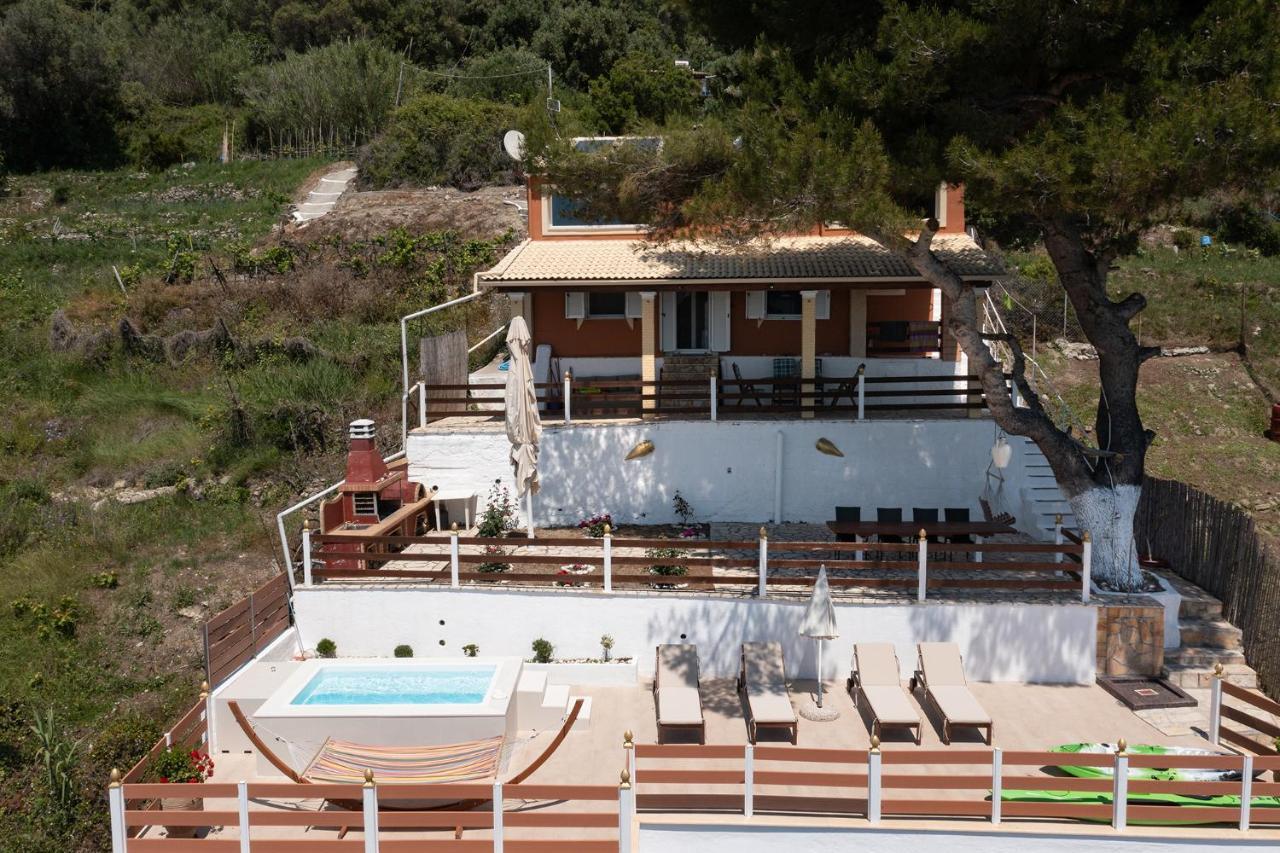Villa Renata & Villa Filippos With Private Plunge Pool By Konnect Agios Gordios  Ngoại thất bức ảnh
