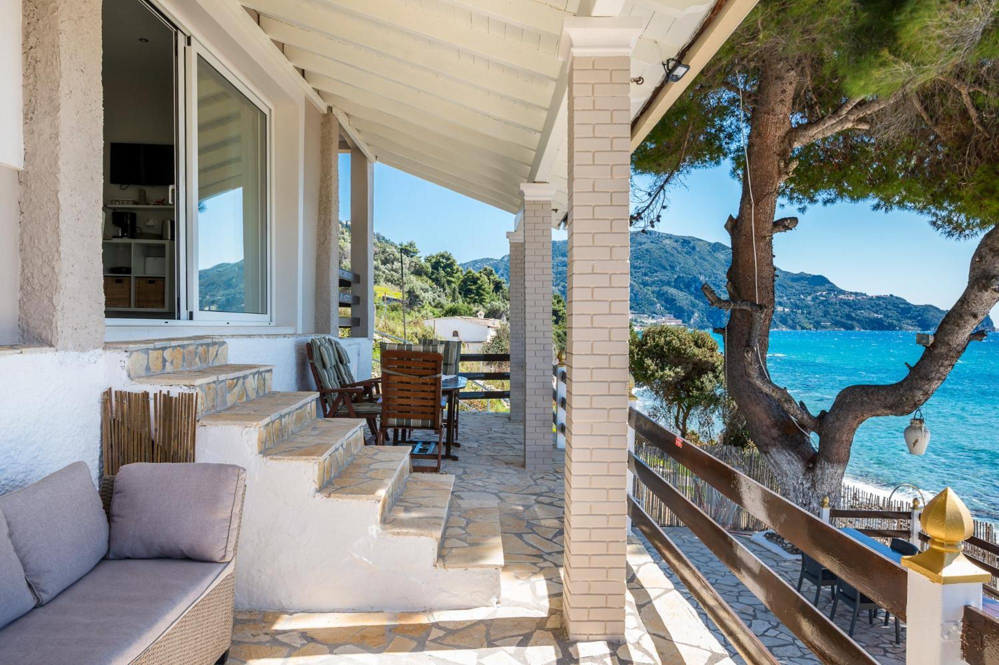 Villa Renata & Villa Filippos With Private Plunge Pool By Konnect Agios Gordios  Ngoại thất bức ảnh