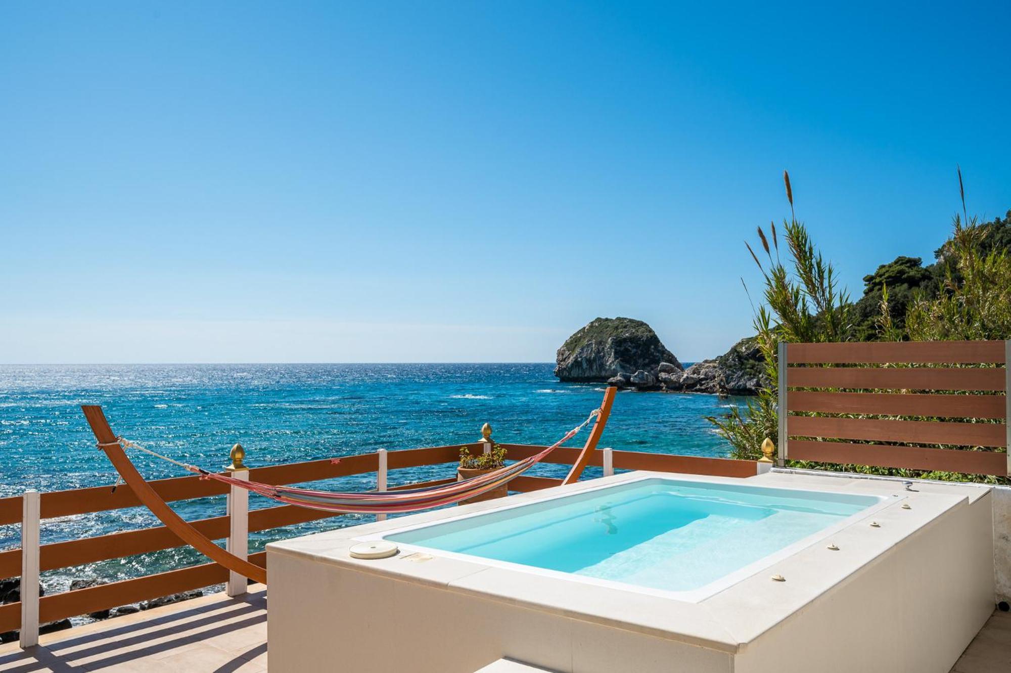 Villa Renata & Villa Filippos With Private Plunge Pool By Konnect Agios Gordios  Ngoại thất bức ảnh